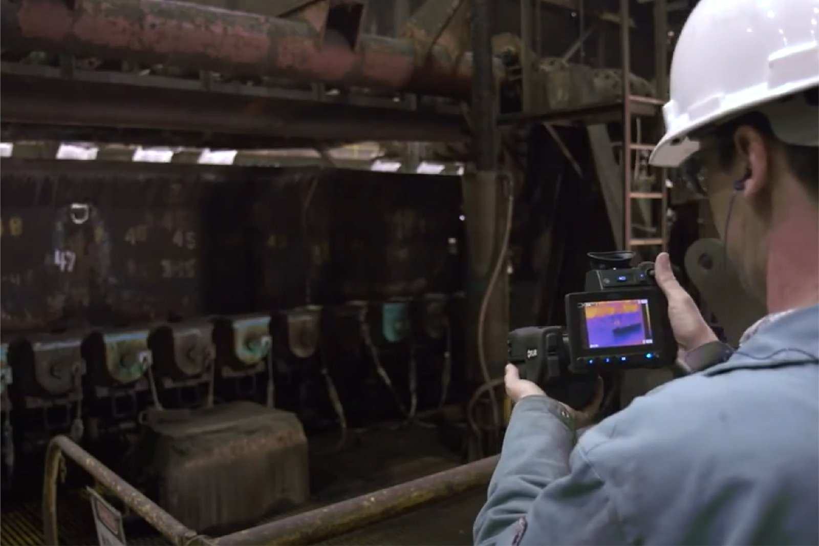 Funcionamiento cámara termográfica